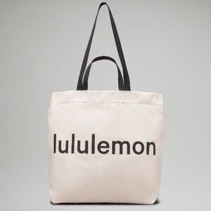 Lululemon double handle canvas tote bag 17L NEW